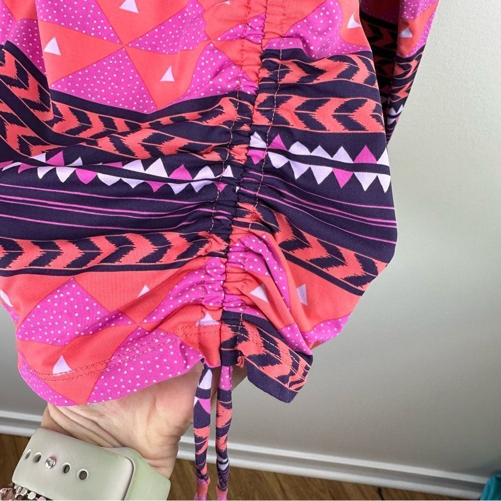 Carve Designs Vibrant Pink and Purple Coverup - Picture 5 of 8